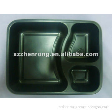 PET thermoforming plastic packing tray